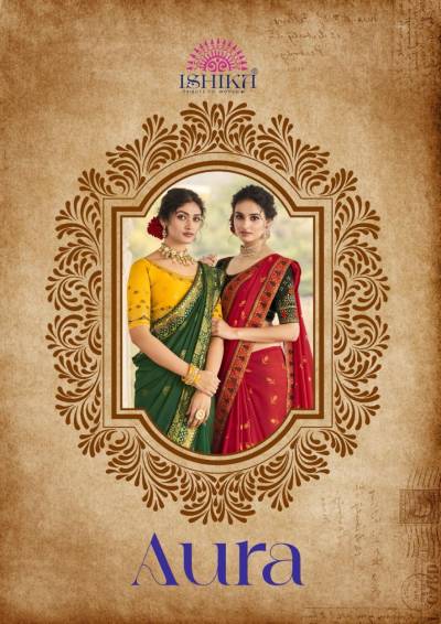 Aura By Ishika Vichitra Traditional Wear Saree Collection